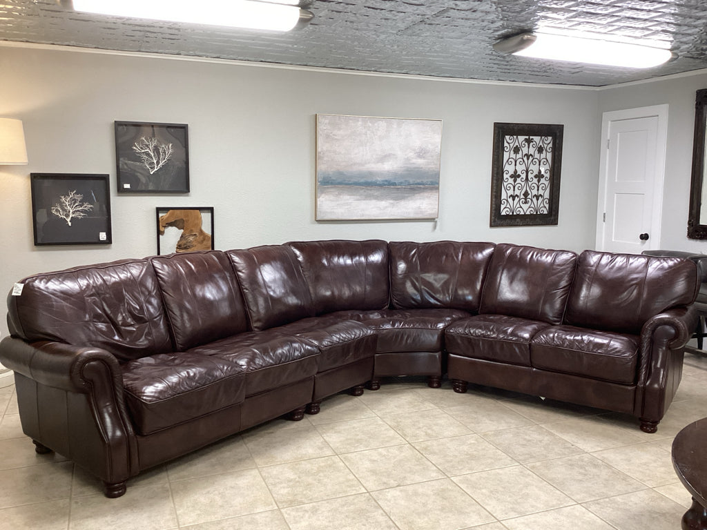 Leather Sectional